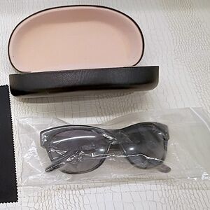 SALT. METTIE Black Sunglasses Made in Japan (Open Box/Display Unit) Handcrafted